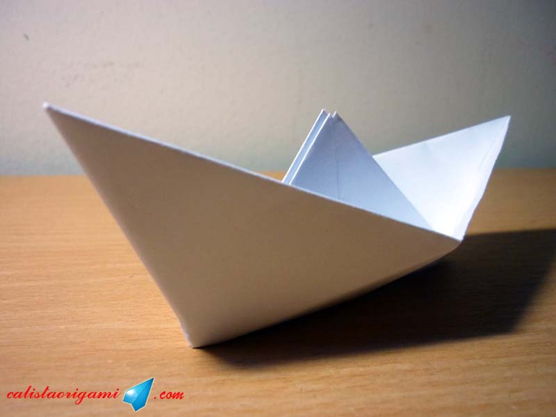 Cara Membuat Origami Perahu
