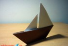 Cara Membuat Perahu Layar Kertas :: Origami Perahu Kertas