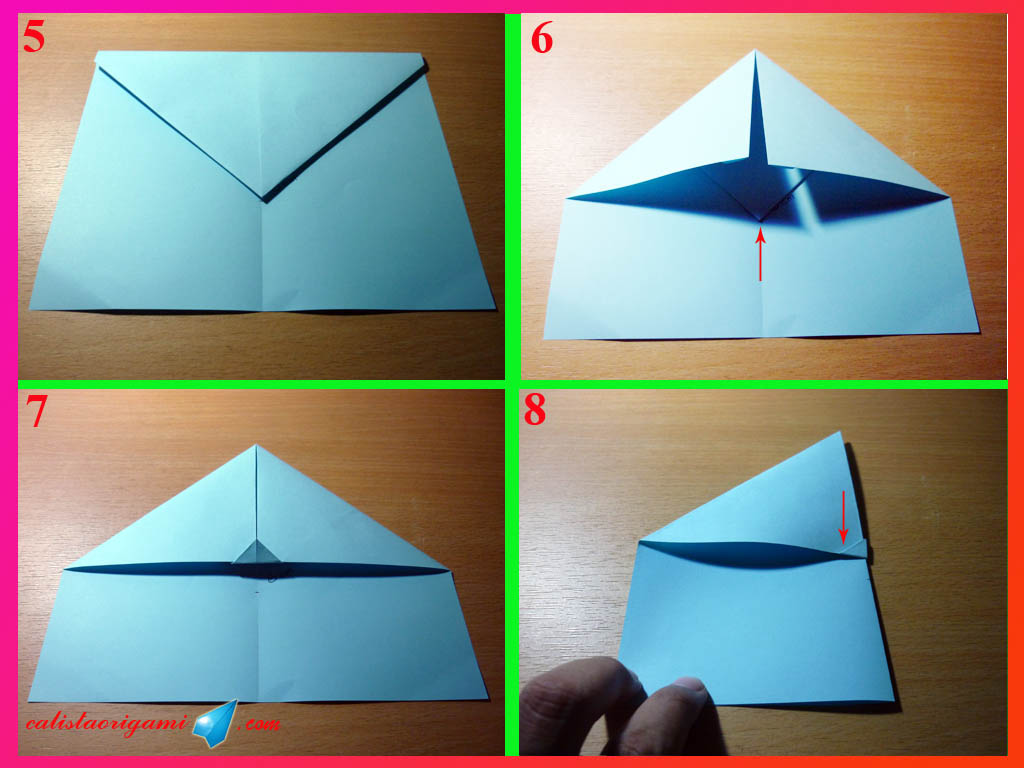 Cara Membuat Pesawat Kertas The Stable V2 Origami 