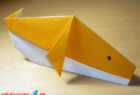 Cara Membuat Origami Ikan Paus – Origami Binatang